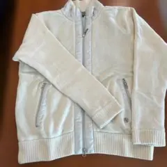 Heal Creek ホワイト ジップアップジャケット 50 XL