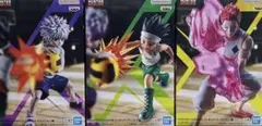 HUNTER×HUNTER フィギュア G.I.編　ゴン　キルア　ヒソカ　3個