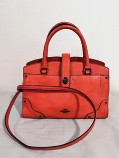 コーチCOACH マーサー サッチェル 30 ミックス レザー - メルカリ