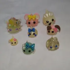 【訳あり】ほっぺちゃん　デカ＆普通＆ミニサイズセット　ユニコーンほか