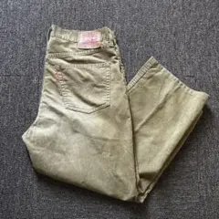 Levi’s 502 コーデュロイパンツ W36 カーキ ワイド リーバイスのサムネイル