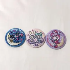 ナルミヤキャラクターズ 刺繍缶バッジ 3点セット