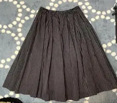 COMME des GARÇONS ブラック フレアスカート M BLACK COMME des GARCONS＞ウールトロピカル スカート (1P-S007-052