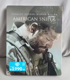 新品未開封　アメリカン・スナイパー ブルーレイ2枚組 スチールブック