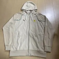 PUMA フェラーリ ベージュ ジップパーカー ジャージ