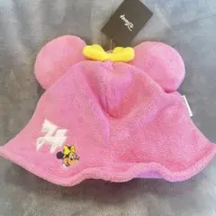 ディズニー　サウナハット　ミニーマウス耳付き　帽子　ミッキーマウス