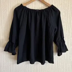 美品＊GLACIER ハニーズ　キャンディ袖ブラウス