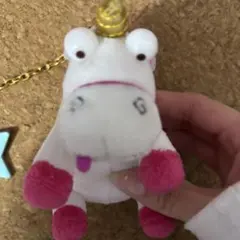 フラッフィー・ユニコーン キーホルダー　usj