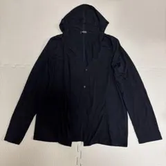 コムサイズム　フード付きカーディガン