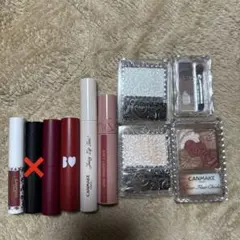 コスメ まとめ売り リップ ハイライト アイブロウ 9点セット