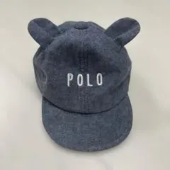 Polo Baby クマ耳デニムキャップ