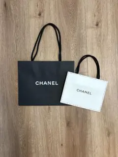 CHANEL ショップ袋 2枚セット - メルカリ