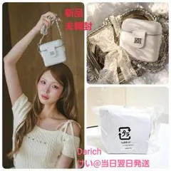 【新品】Darich ダーリッチ ノベルティ キャビアスキンレザースモールポーチ