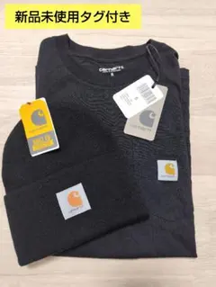 Carhartt (カーハート)　Tシャツニット帽セット