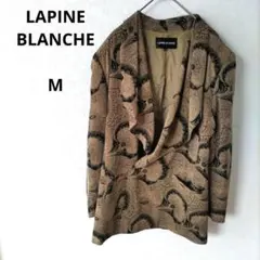 ジャケット　ペーズリー柄　アラベスク柄　M シングルボタン　肩パット　男女兼用