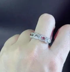 天然石 トルマリンのリング指輪（番号A5112）