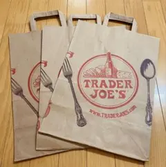【新品】TRADER JOE'S ショップ袋 3枚セット