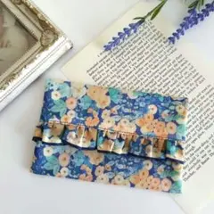 *＊ リバティ ホリーホックス ＊* ポケットティッシュケース
