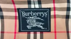 【Burberrys’】ノバチェック ステンカラーコート ベージュ ベルト付