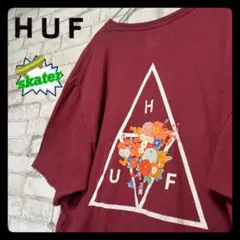 【希少】HUF ハフ　災害　Tシャツ 両面プリント