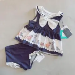 新品 バースデイ Disney Baby 水着セット 95cm わんわん物語