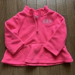 GAP フリース トップス 12-18ヶ月 ピンク