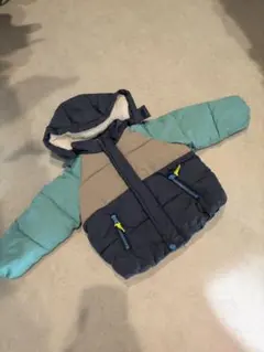 H&M フード付きアウター ダウン　9-12month