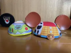 トイストーリー　バズ・ウッディ　ファンキャップ　上海ディズニー