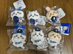 ちいかわMLBコラボマスコット ドジャース カブス セットうさぎ ハチワレWBC