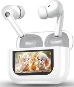 Aetyt ワイヤレスイヤホン マイク付 液晶ディスプレイ Type-C