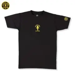【新品未使用】Gold's Gym 半袖シャツ Mサイズ ブラック×イエローのサムネイル