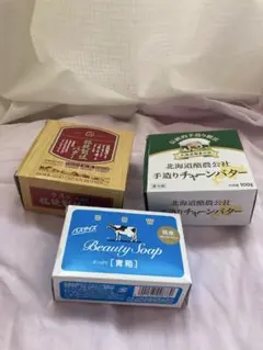 【空箱】牛乳石鹸　珍しい　空箱