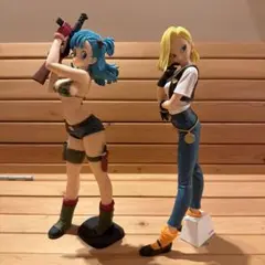 ブルマと人造人間18号 フィギュアセット