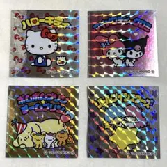 【即日発送】サンリオキャラクターズマンチョコ シール 4枚セット