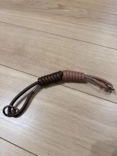 ajew Coil strap pinkbeigexdarkbrownのサムネイル