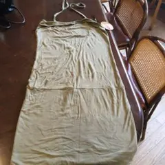 ANAP アナップ　オリーブグリーン　ホルターワンピ　新品未使用　美品