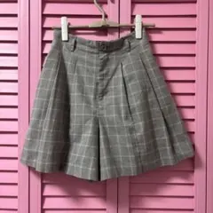 Honeys グレー キュロット ミニスカート インパン ショーパン ハニーズ