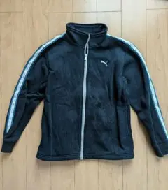 PUMA フリースジャケット 140 黒