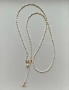 2点のみ❗️艶々ケシパール　大粒あこや本真珠ペンダント　マルチロングネックレス