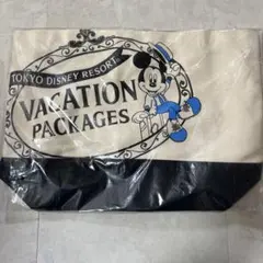 新品未開封　VACATION PACKAGES ミッキー　トートバッグ