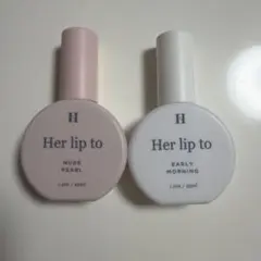 Her lip to ボディミスト 2種セット　単品購入可