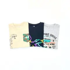 子供服 120cm 男の子 長袖Tシャツ まとめ売り 新品 恐竜 FWN80