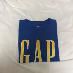 GAP ロゴ Tシャツ 青色 s