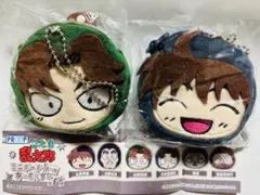 山田利吉＆土井半助　ミニポーチキーホルダーセット