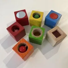HABA 木製 知育玩具 センサリーブロック 7個セットのサムネイル