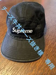 Supreme SUP-94TH/DIV. キャップ ブラック - メルカリ