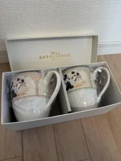 Disney Ambassador ウエディング マグカップ 2個セット