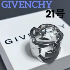 GIVENCᎻY チェーン ID リング 21号 ジバンシー