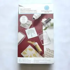 マーサスチュアート　ヒートエンボス　スタンプ　クリアスタンプ