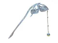 ハンドメイド レジン製簪⑨蝶モチーフ